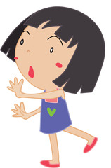 Simple child cartoon