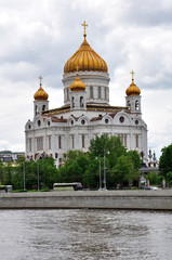Fototapeta na wymiar Katedra Chrystusa Zbawiciela. Moskwa, Rosja