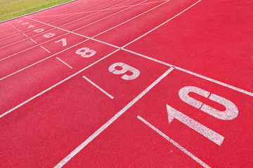 sport running track