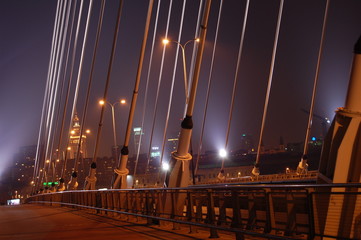 Fototapeta na wymiar Most Świętokrzyski w Warszawie