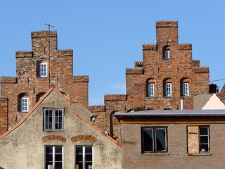 Treppengiebel in L&uuml;beck