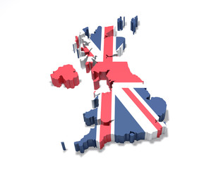 United Kingdom Accurate Map