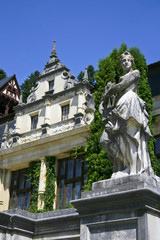Obraz premium Peles castle in Sinaia, Romania