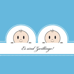 Baby Zwillinge Junge