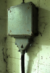 old electric control Box