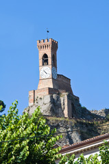 Fototapeta na wymiar Clocktower. Brisighella. Emilia-Romagna. Włochy.