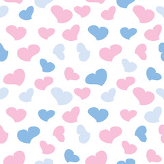 seamless pattern of heart