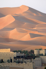 Les dunes du désert d& 39 Abu Dhabi