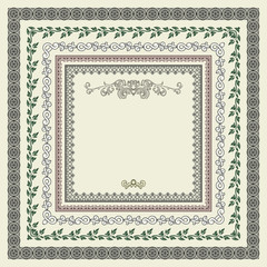 Set of vintage frames