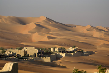 Dunes in Abu dhabi