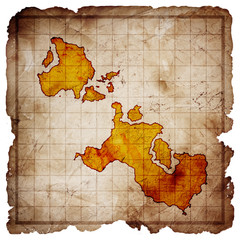 blank pirate treasure map