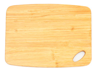 cutting board isolated on white