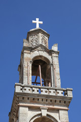 Fototapeta premium Dorfkirche von Asklipion, rhodos