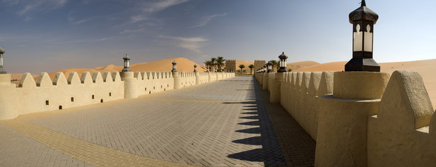 Blockhouse in the desert