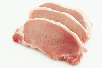 Pork loin steaks