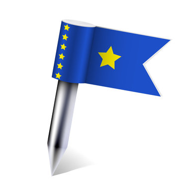 recommend clip art: Vector Zaire flag isolated on white. Eps10