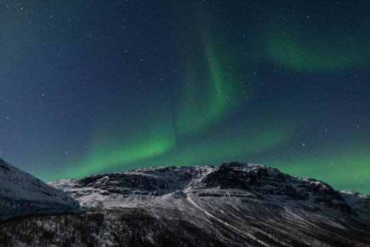 Aurora Borealis in Arctic Norway © jamenpercy