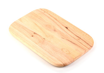 Chopping board isolated on white