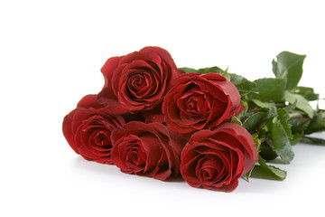 Bouquet of red roses