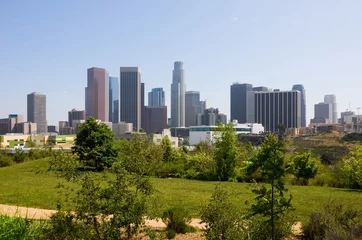 Gartenposter Innenstadt von Los Angeles © Andy