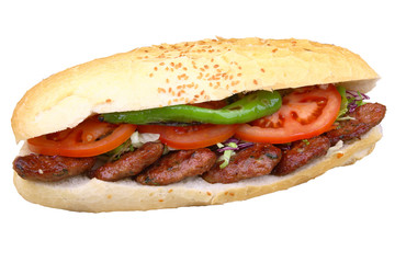 Ekmek Arası Köfte meatball bread