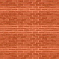 Garden poster Bricks Seamless brick wall background