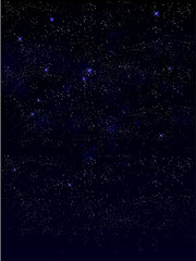 Obraz premium 夜空 背景 クリスマス