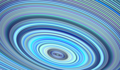Fototapeta premium 3d render concentric pipes tube abstract blue hole backdrop