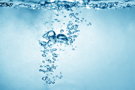 water bubbles background