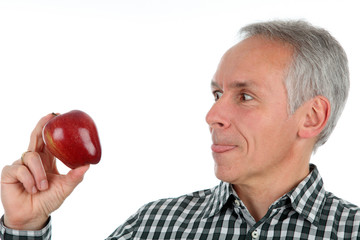Ein leckerer Apfel