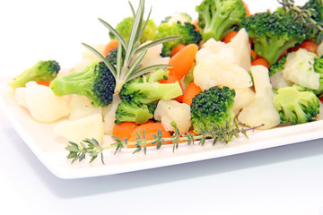 Légumes vapeur