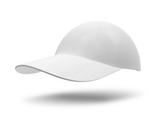 White Cap isolated on white background