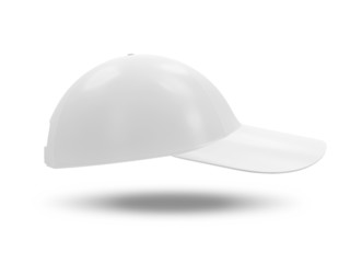 White Cap isolated on white background