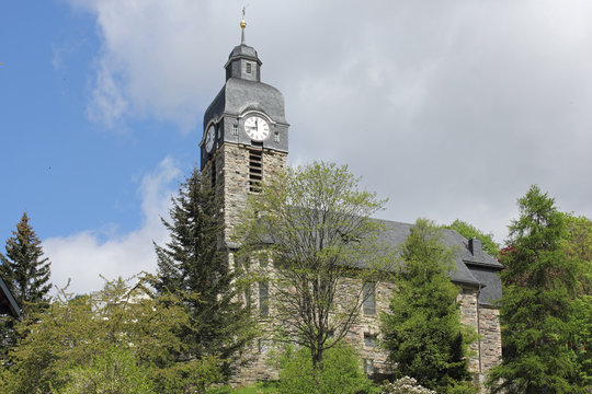 Lauscha Kirche - Th&uuml;ringen