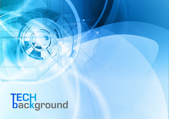 tech background