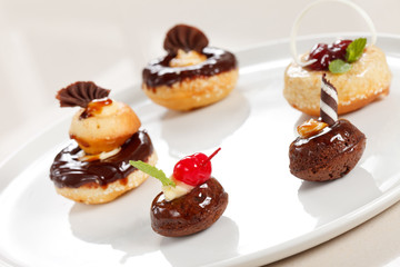 chocolate pastries