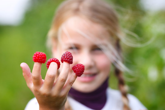 raspberry fingers