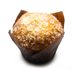 muffin all'albicocca con granella di zucchero