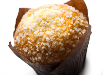 muffin all'albicocca con granella di zucchero