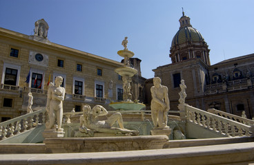 Piazza Pretoria o della vergogna,Palermo,Sicilia