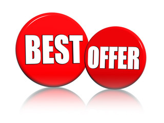 best offer in red circles