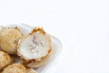 Kind of Thai sweetmeat Taro