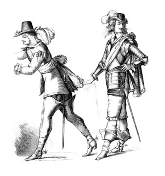 2 Soldiers - 17h century