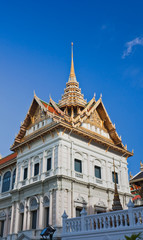 Fototapeta premium Chakri Maha Prasat Hall, The Grand Palace of Thailand