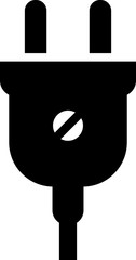 Vector icon isolated on white - Plug