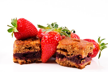 Strawberry cake