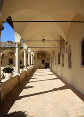 Fototapeta na wymiar Klasztor Bazyliki San Fracesco - Asyż