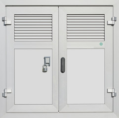 Aluminum outdoor power distribution box