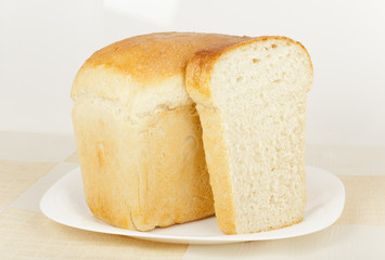 white pan bread