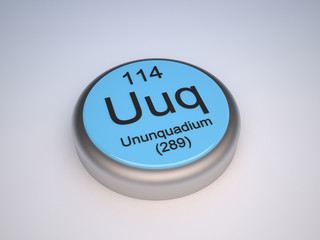 Ununquadium blue capsule
